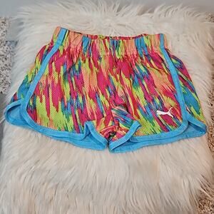Puma Baby Girls Multi Color Mesh Shorts 18M